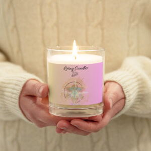 Living Candles _Glass jar soy wax candle_ Gabi Gal