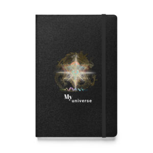 Hardcover bound notebook Diary My Universe _ Gabi Gal
